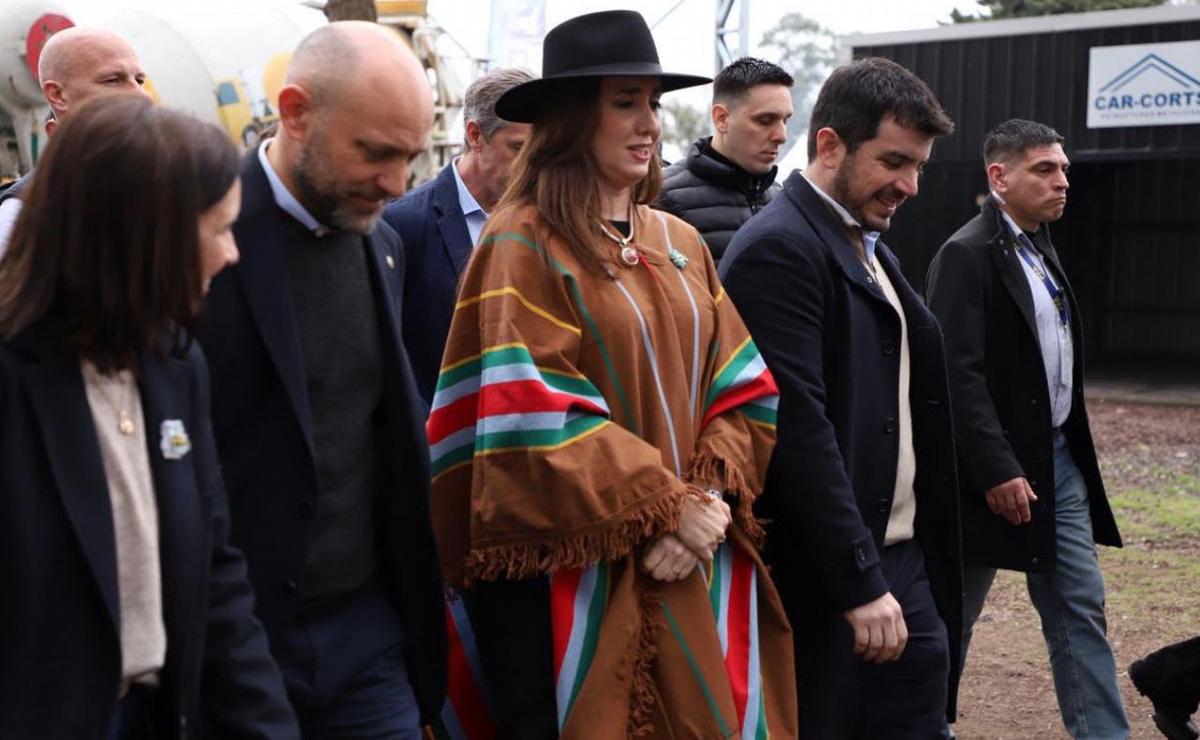 La vicepresidenta Villarruel respaldó al sector productivo en Venado Tuerto