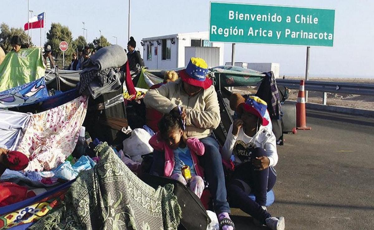 La migración en Chile creció un 47% en los últimos cinco años.