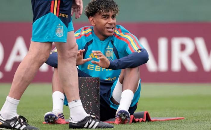 Alarma en España: Lamine Yamal se entrenó diferenciado antes de la final