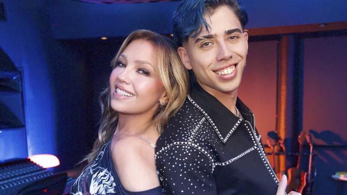 Luck Ra y Thalía se unieron para una versión cuartetera de “A quién le importa”
