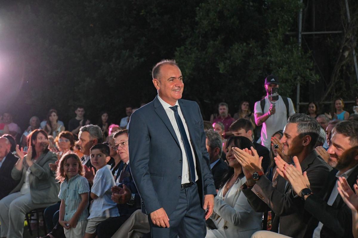 El primer intendente de Alvear  Carlos Pighin