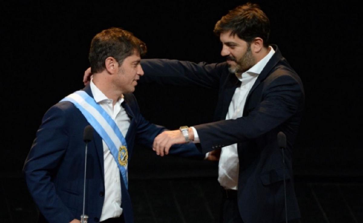 FOTO: Axel Kicillof y su ministro de Gobierno, Carlos Bianco. (Foto: archivo/gentileza)