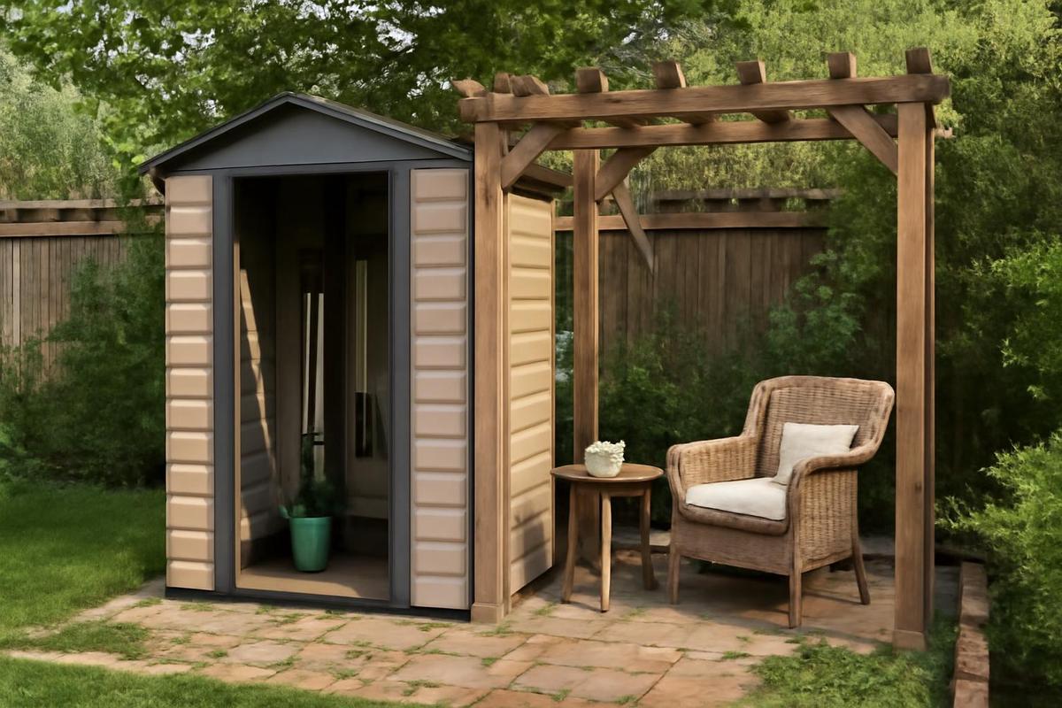 Aprovechá el 30% de descuento en sheds de jardín en Amazon