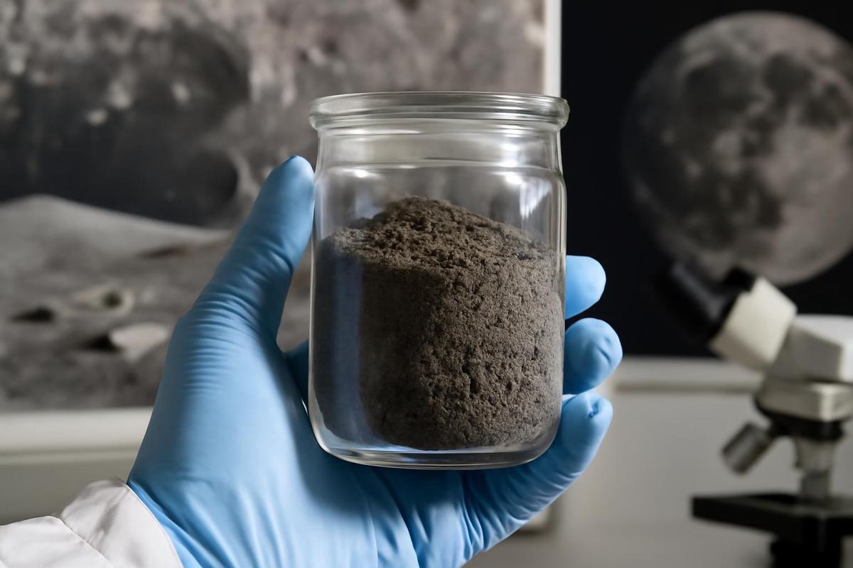 Distribución de agua lunar y su origen