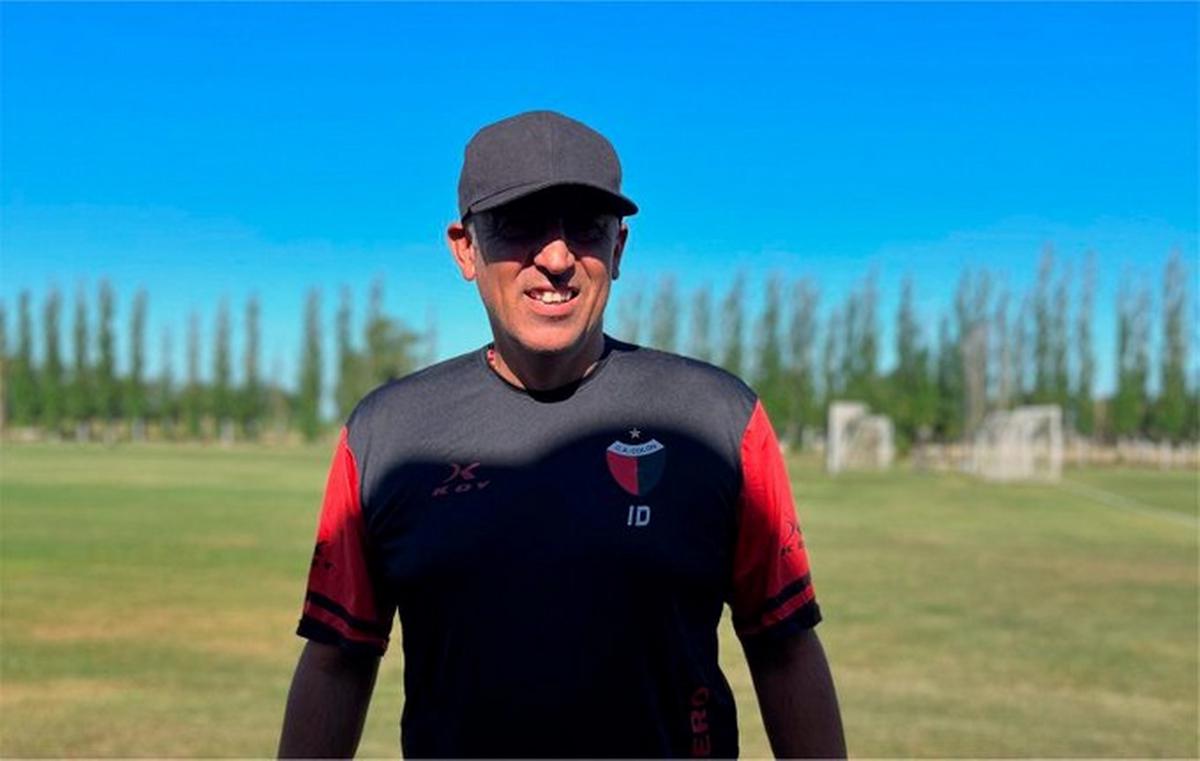Iván Delfino en el Sabalero