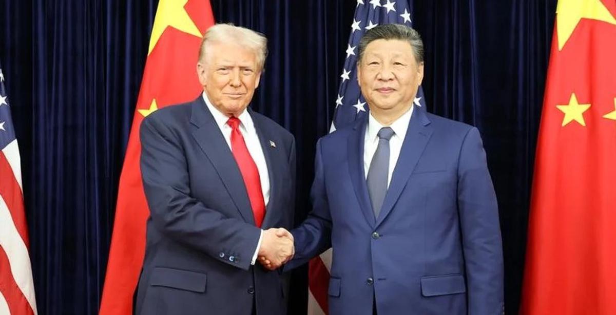 Trump y Xi Jinping.