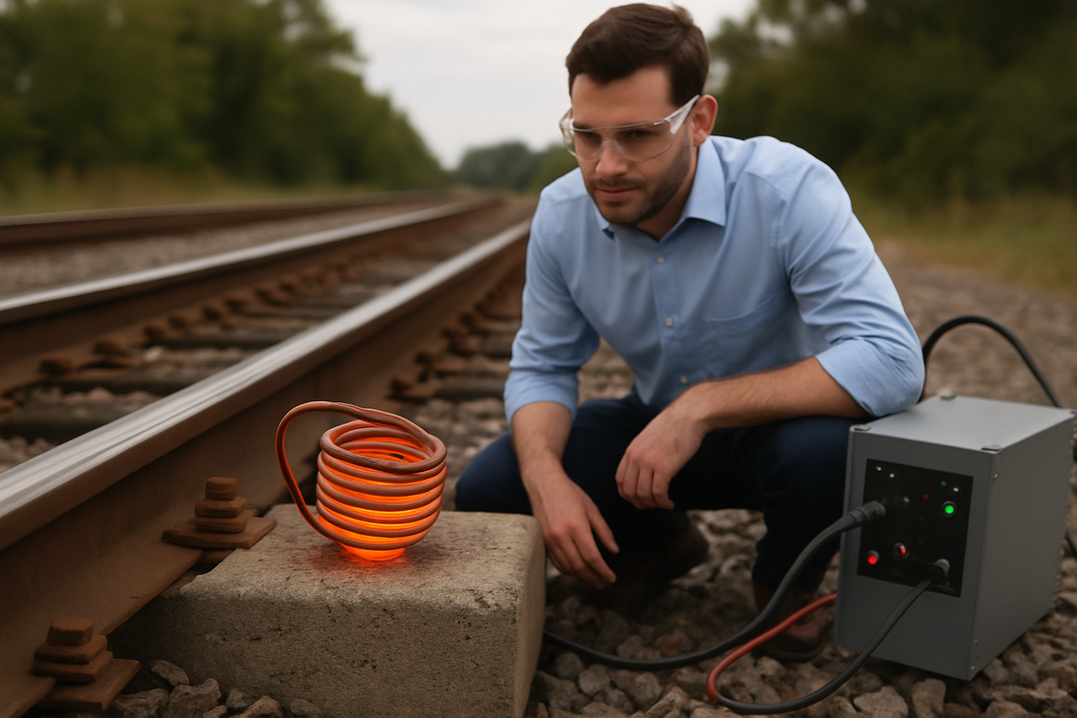 Aleaciones que 'recuerdan' su forma en durmientes de ferrocarril
