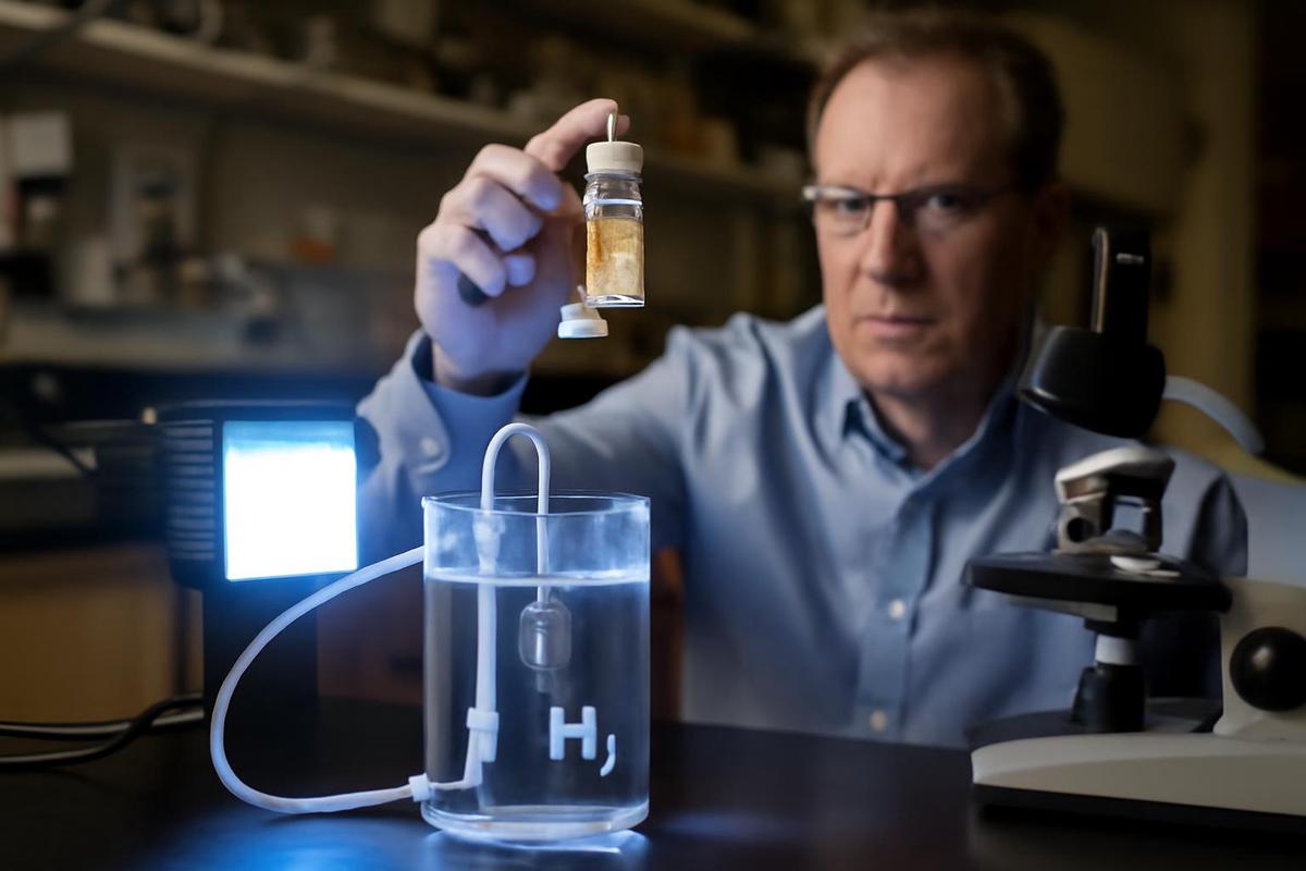 Investigadores desarrollan material que produce hidrógeno a partir de agua