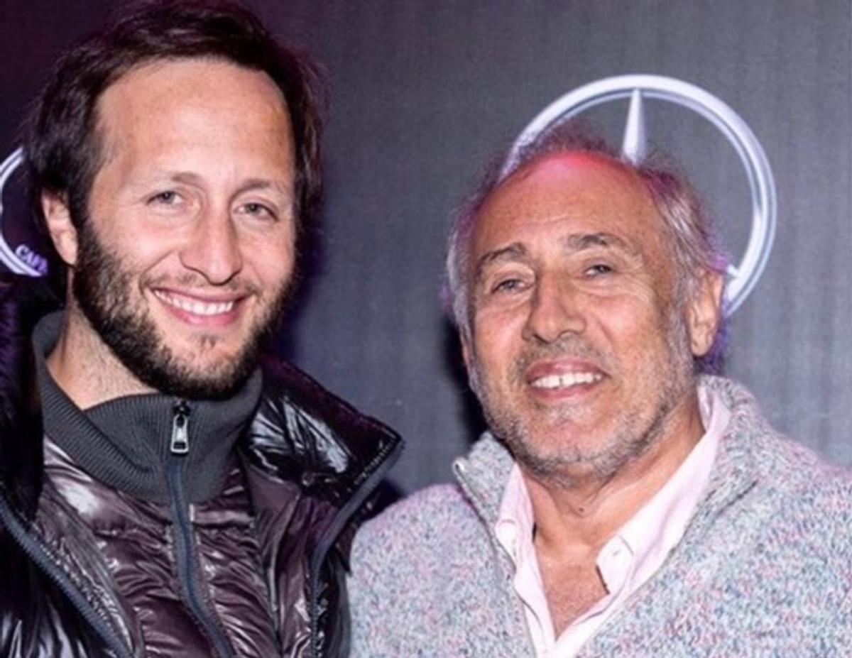 Tomás y Gustavo Yankelevich. Foto: Agencia NA (Instagram)