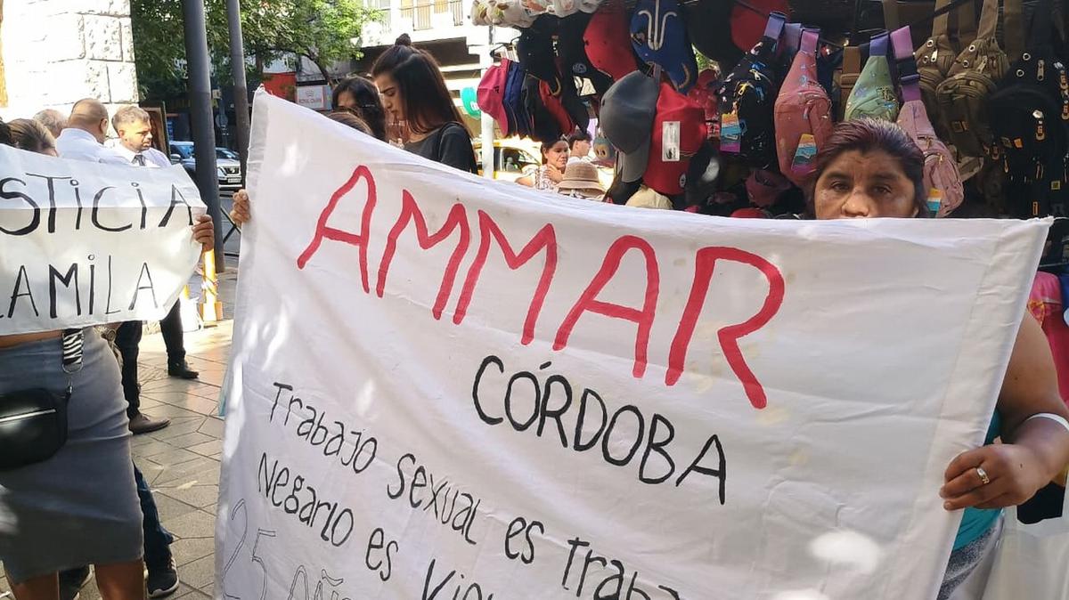 La marcha se desarrolla en el centro de la ciudad.