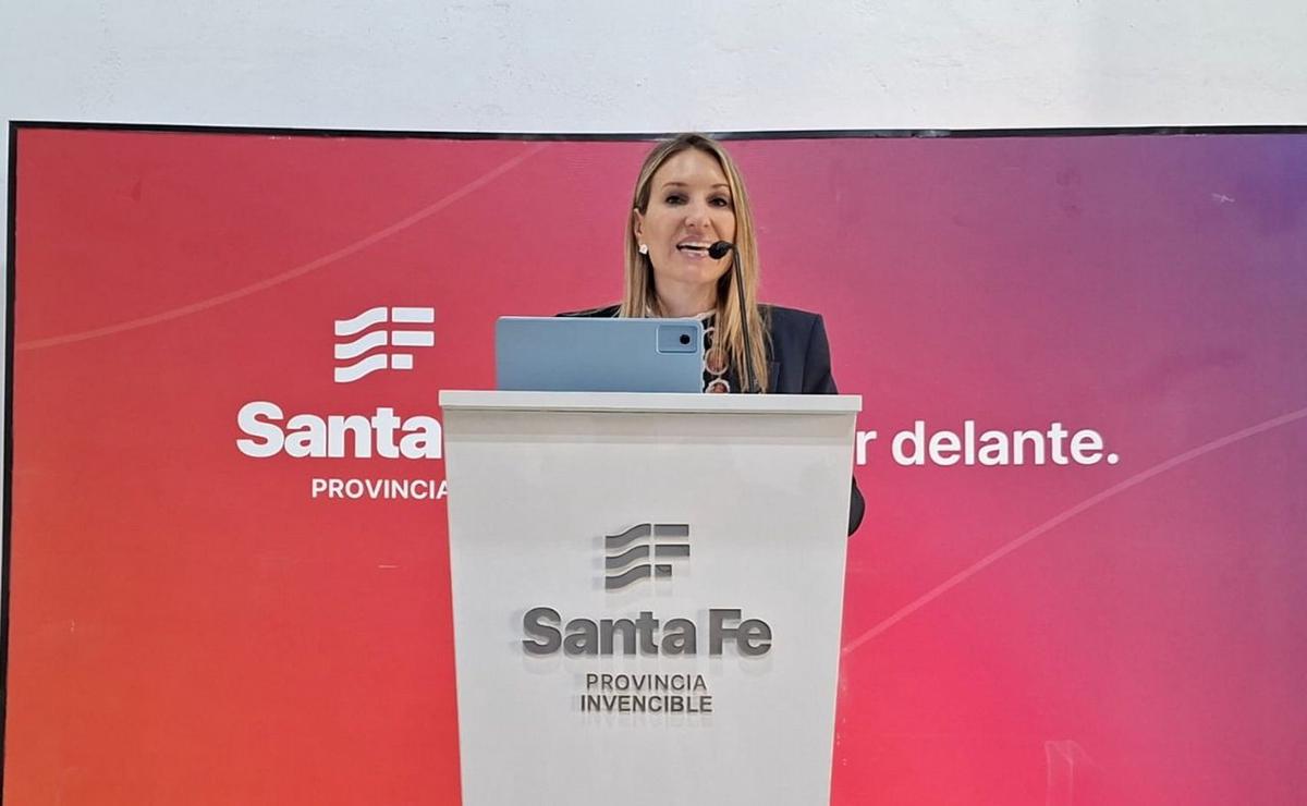 Virginia Coudannes, vocera del Gobierno de Santa Fe.
