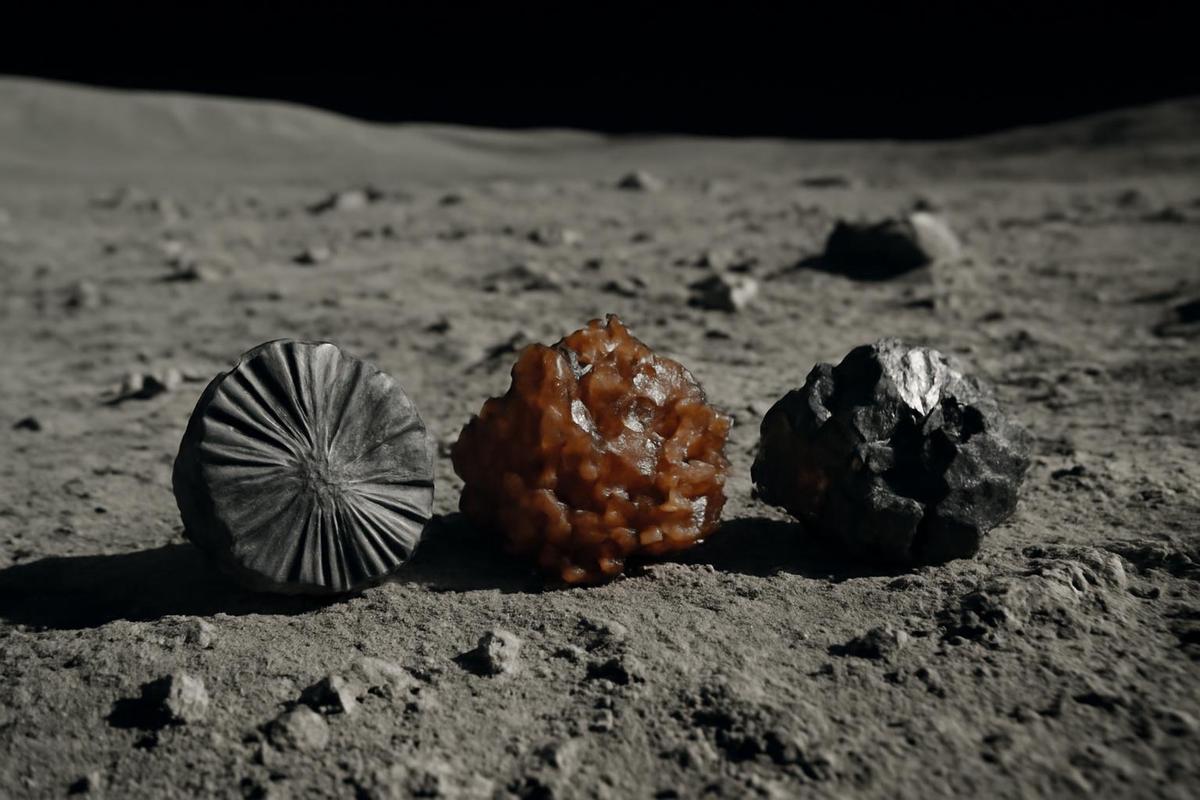 Muestras de Chang'e-6 revelan hematita y maghemita en la Luna