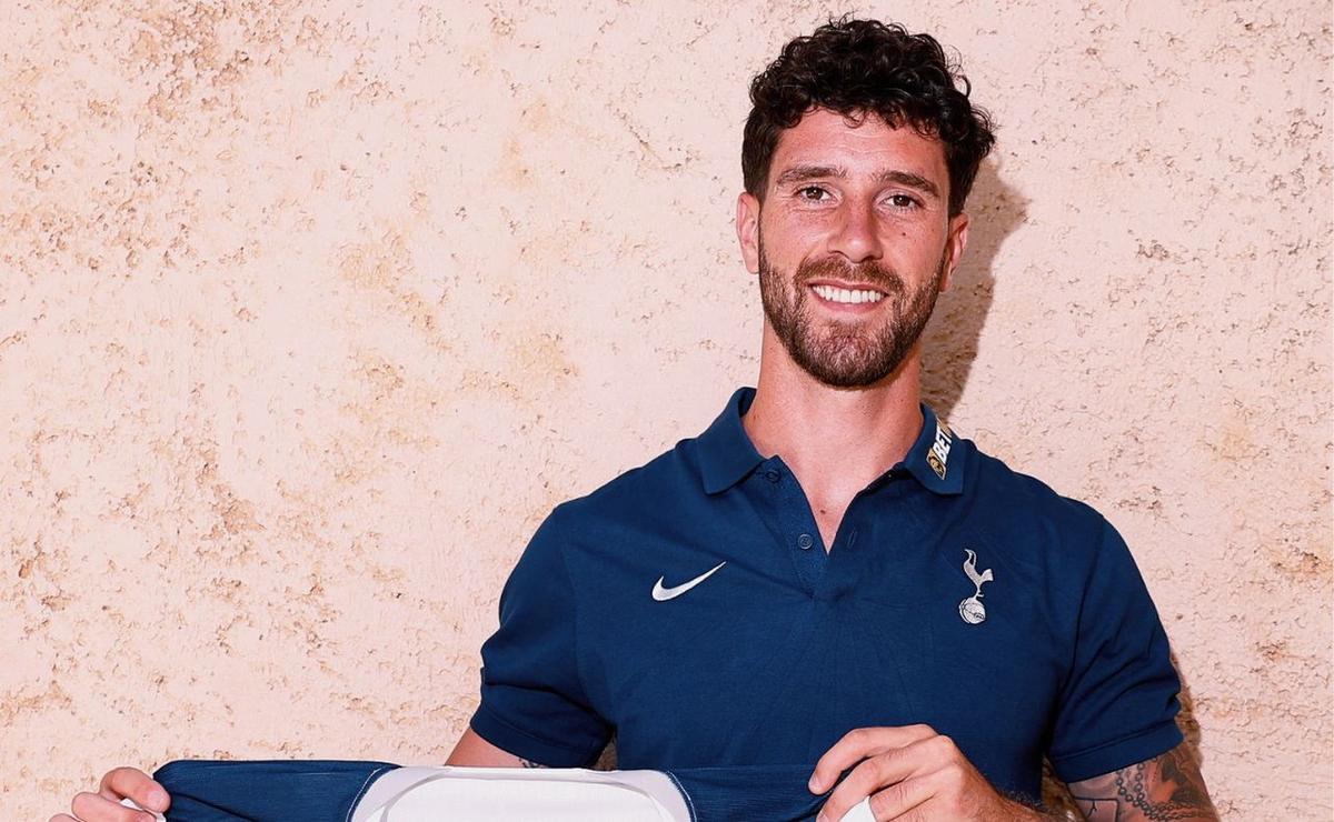 Marcos Senesi, nuevo jugador del Tottenham. (Foto:X)