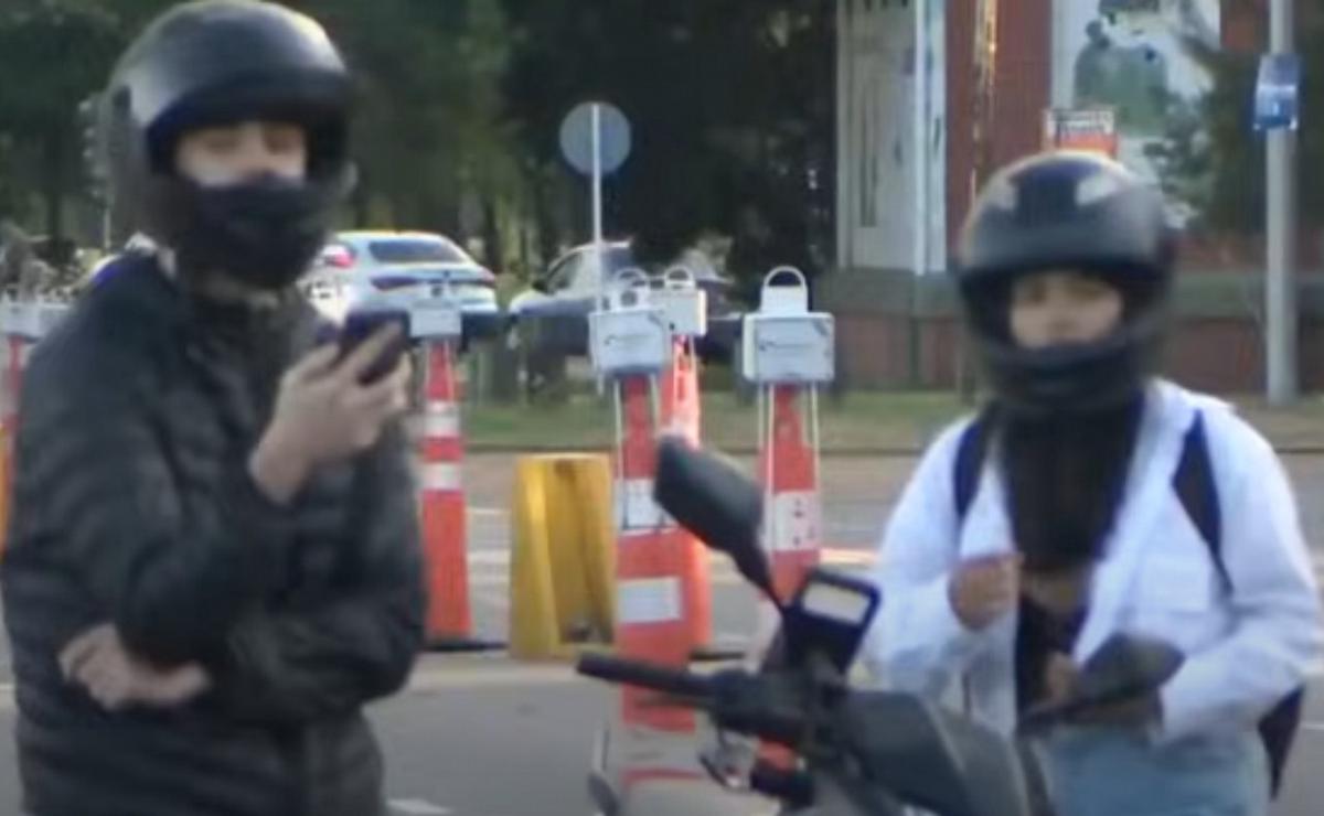 FOTO: Polémica por el uber que llevaba una pasajera alcoholizada y le sacaron la moto.