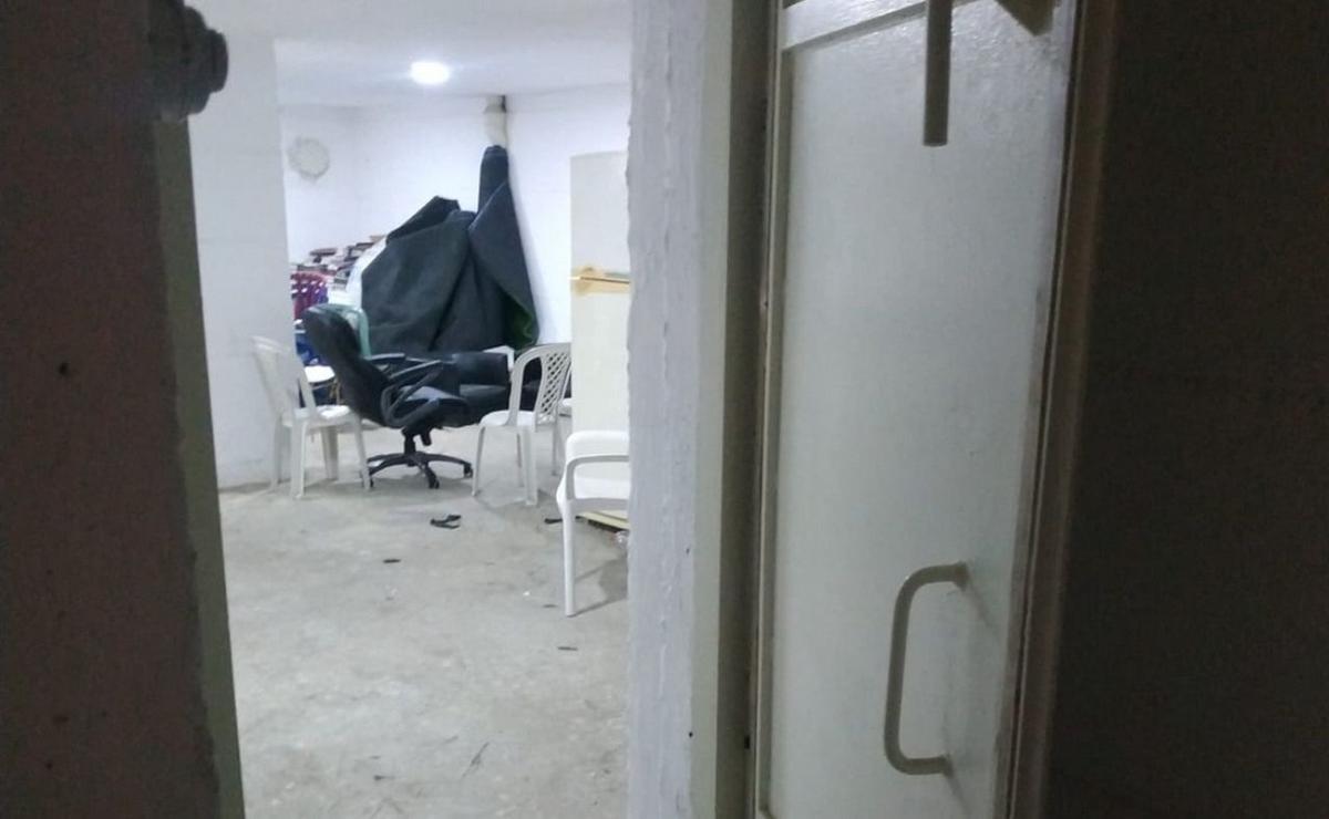 FOTO: Así es un refugio en un edificio en Israel. 