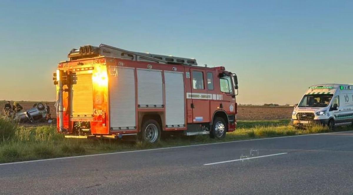 FOTO: Trágico accidente en Bell Ville: murió un bebé de 28 días