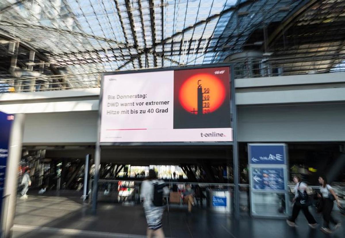 Postal veraniega de Berlín.
