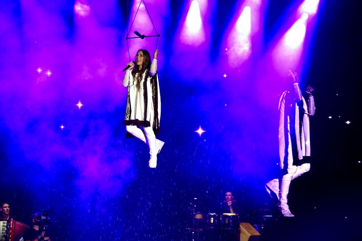 En fotos, así fue la mágica e histórica noche de Soledad en Cosquín