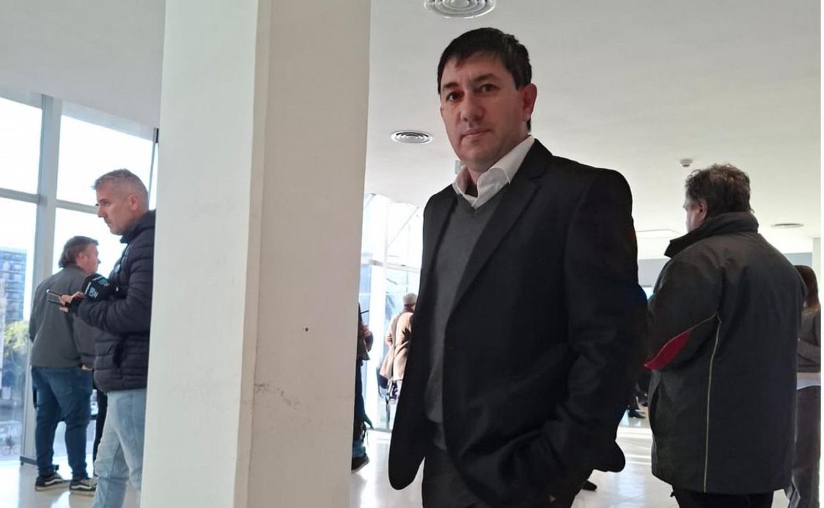 Diego García, marido de una de las víctimas y papá de la adolescente fallecida.