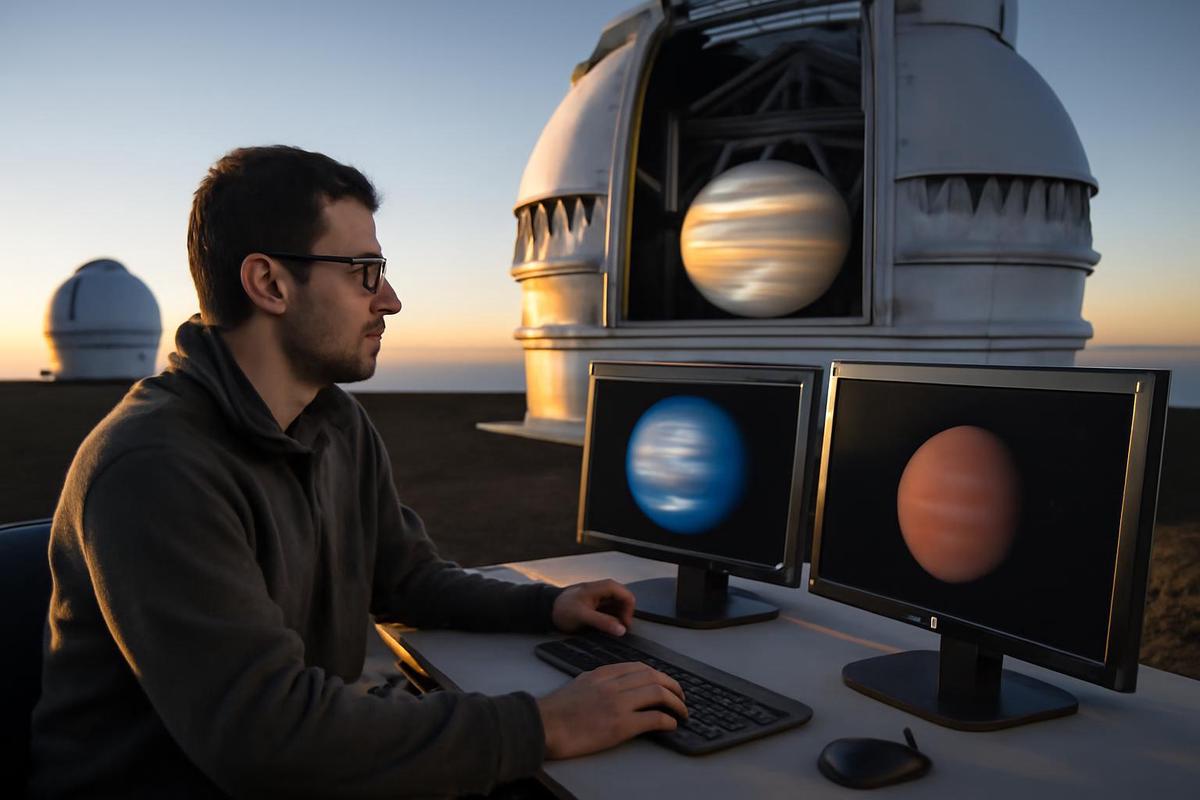 Investigación sobre la rotación de planetas gigantes y enanas marrones