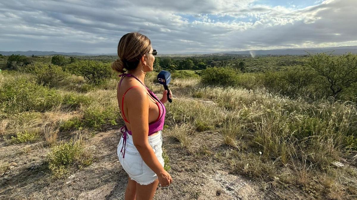 Geo Monteagudo, en la cima de Crazy Donkey.