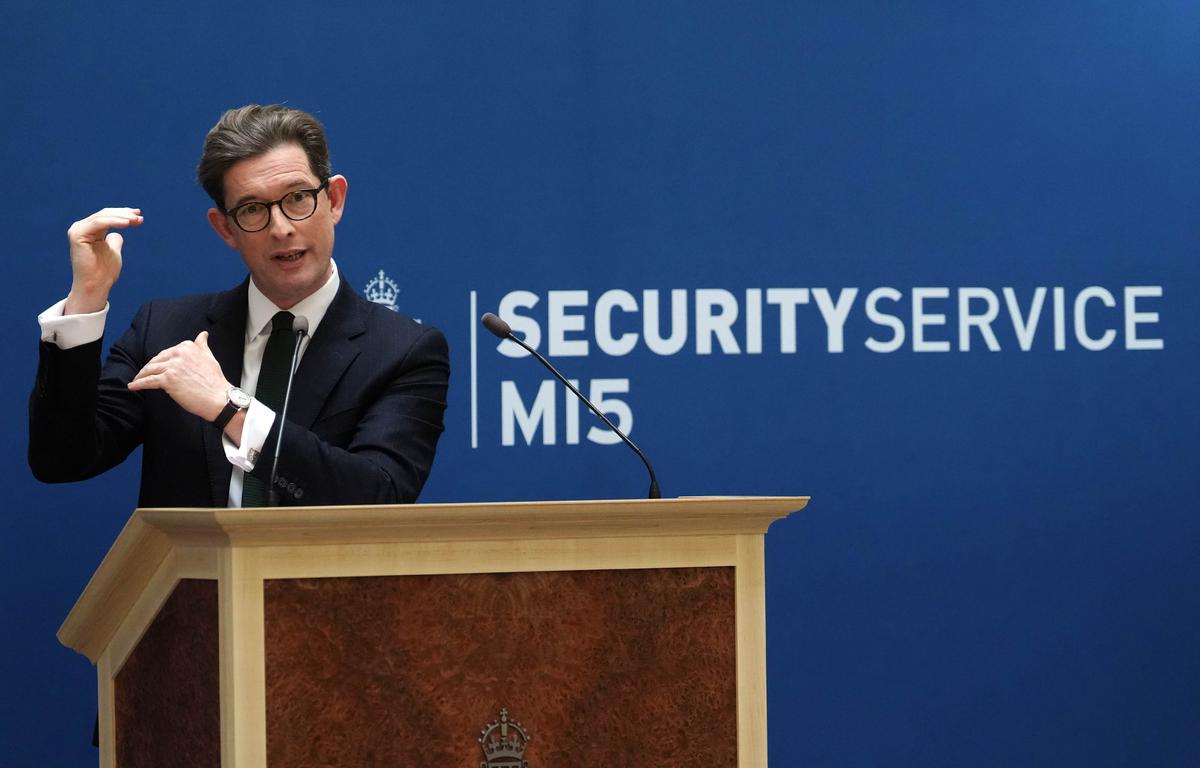Jefe del MI5 dice que Irán intenta atacar recintos militares en Reino Unido