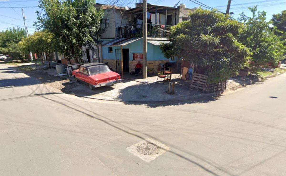 FOTO: La esquina de Cerrito y Lima, donde se dio la balacera. 