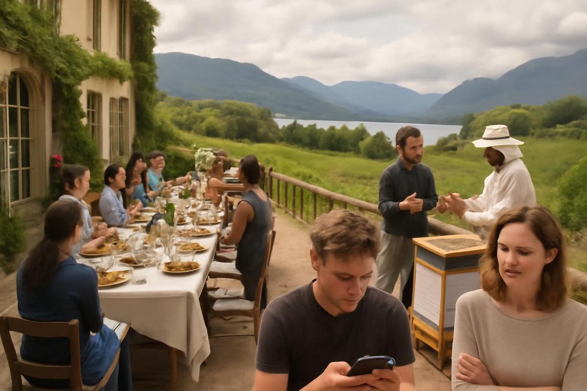 Imagen de la primera escapada de lujo de OpenAI