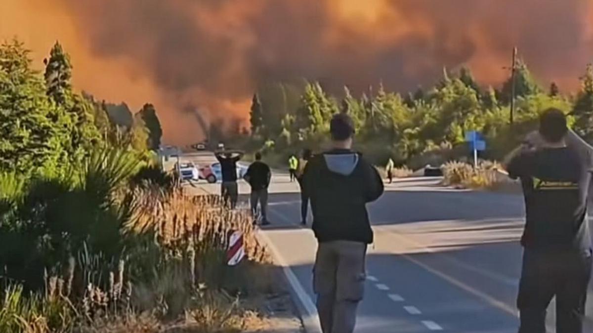 FOTO: Incendio en El Bolsón