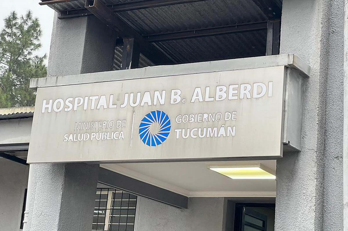 Hospital Juan Bautista Alberdi. (Foto: Ministerio de salud de Tucumán)