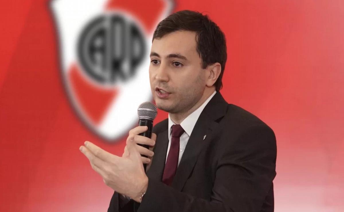 Stefano Di Carlo, flamante presidente de River Plate.