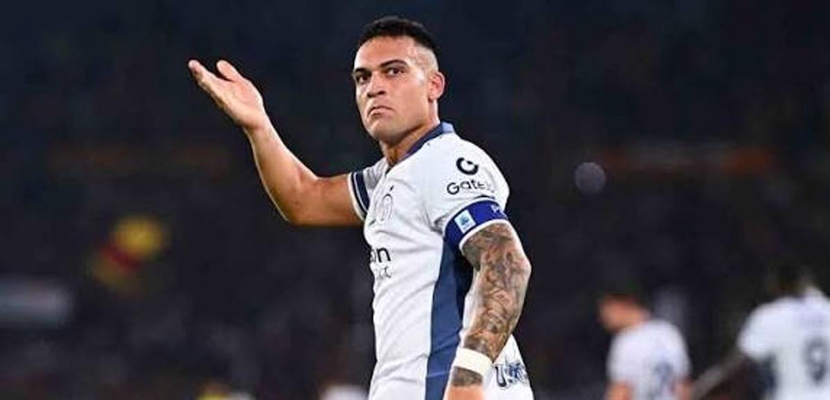 Lautaro marcó un doblete en el empate del Inter.