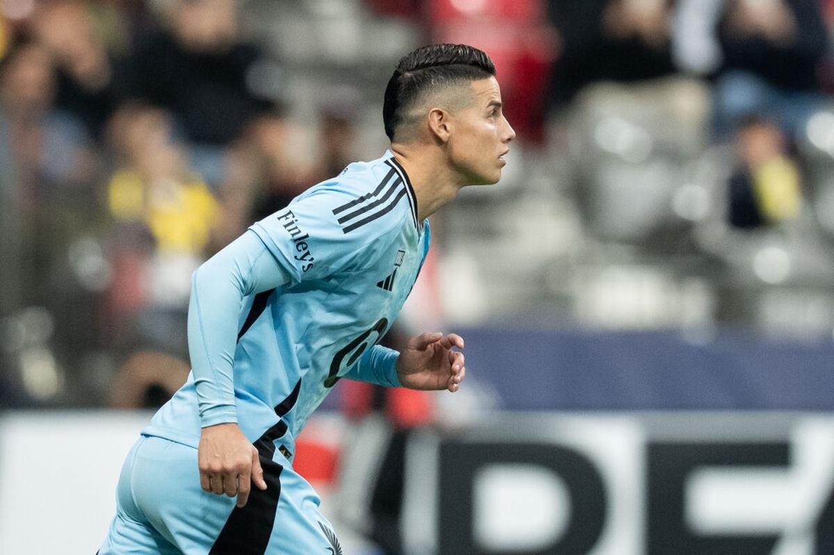 James Rodríguez vuelve con el Minnesota United tras hospitalización por deshidratación