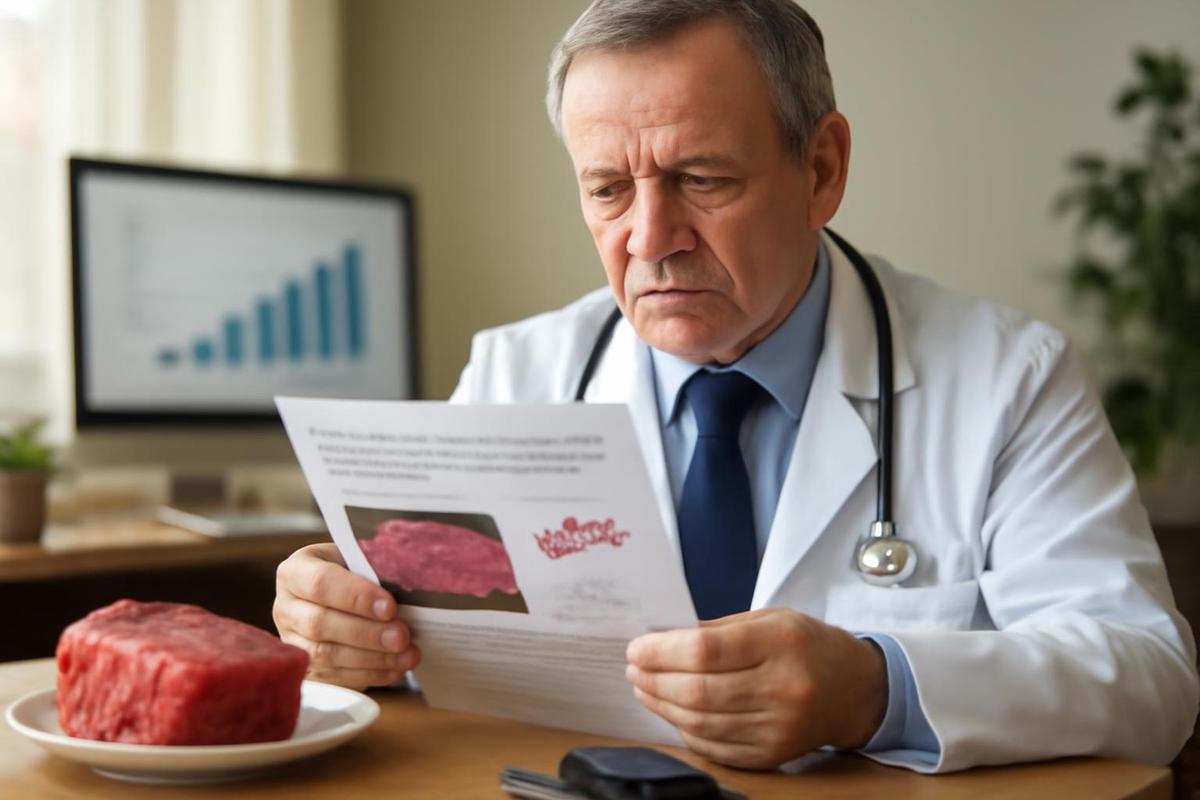 Un azúcar en la carne roja y su relación con la diabetes