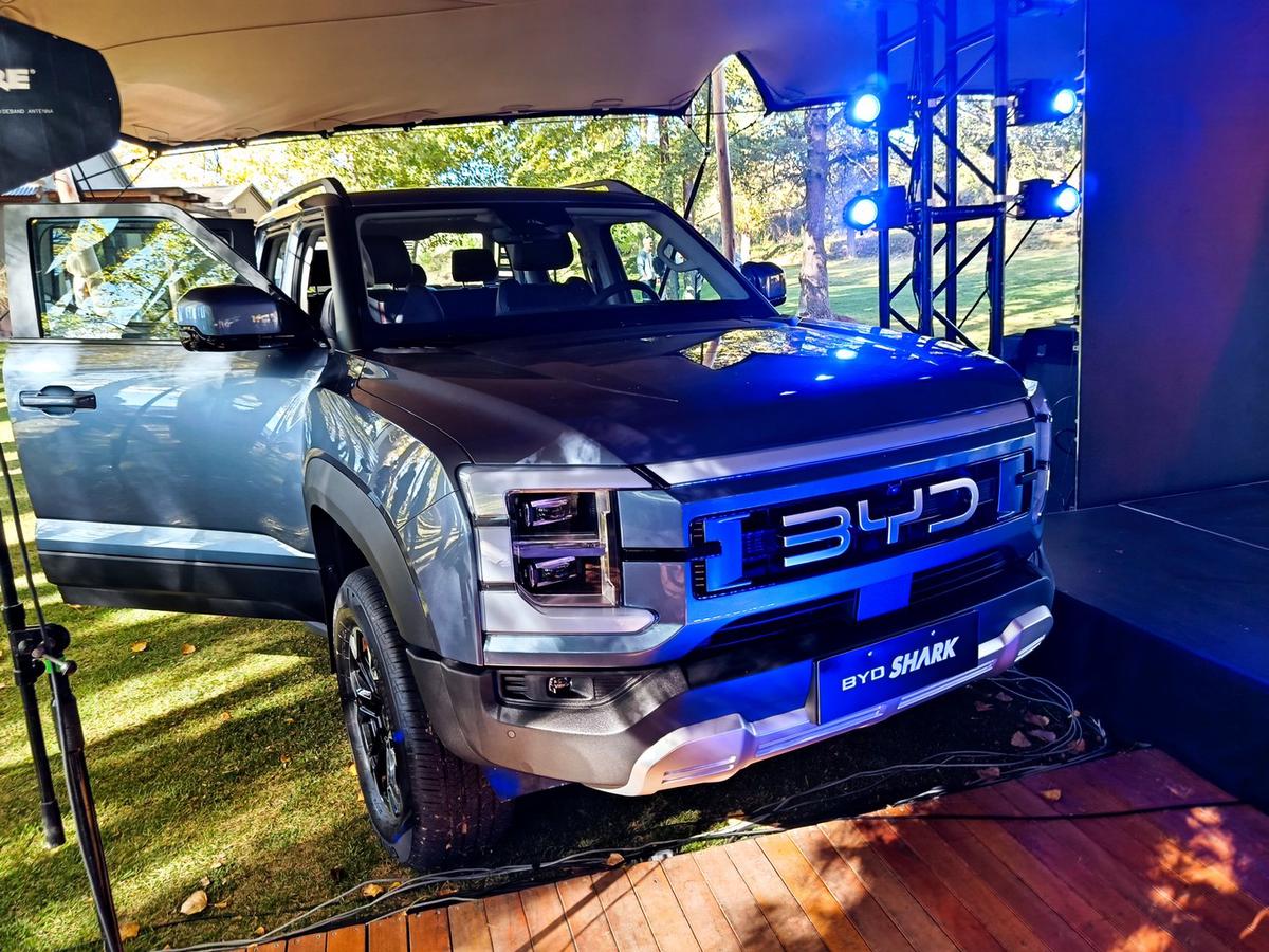 BYD presentó la Shark en Mendoza: la pickup híbrida que revoluciona el mercado.