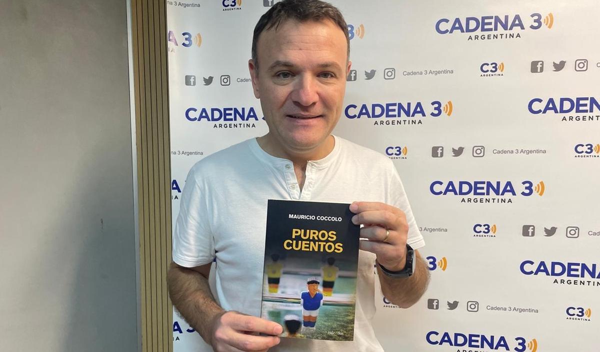 FOTO: Mauricio Coccolo presenta su libro Puros cuentos.