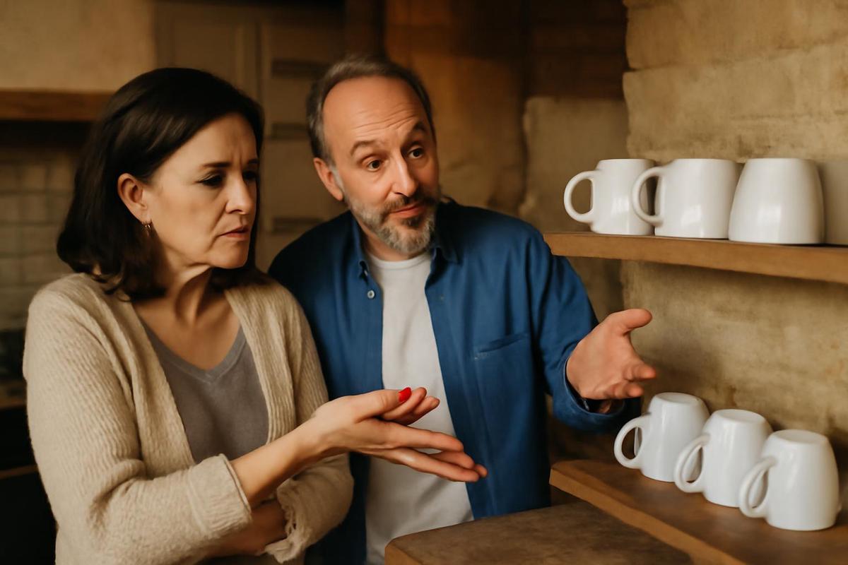¿Tazas hacia arriba o hacia abajo? Los expertos responden