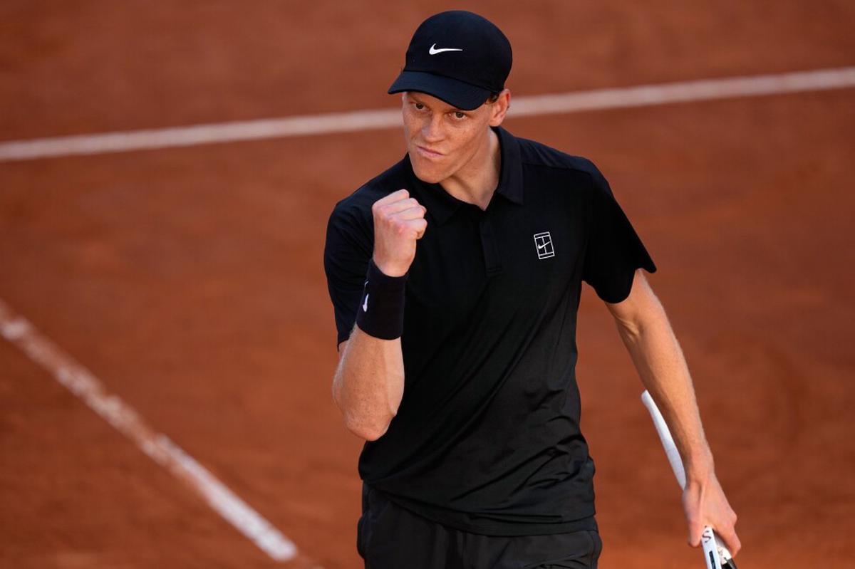 Sinner abre el Abierto de Francia ante un wild card mientras busca el Grand Slam de carrera