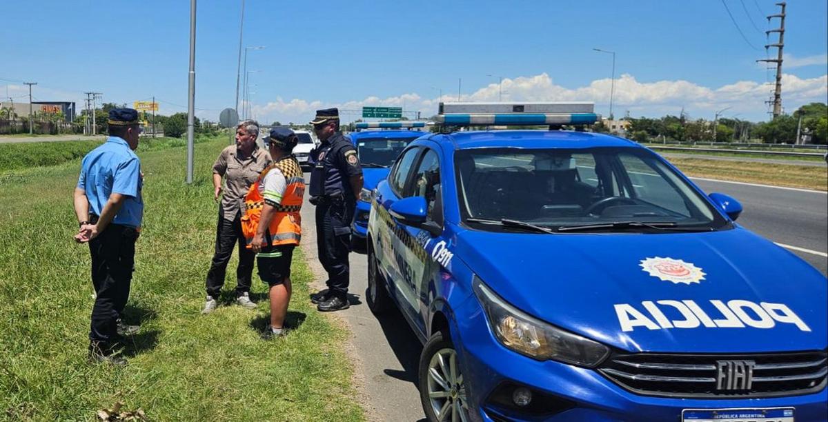 FOTO: El lugar del incidente. (Foto: Prensa Policía de Córdoba)