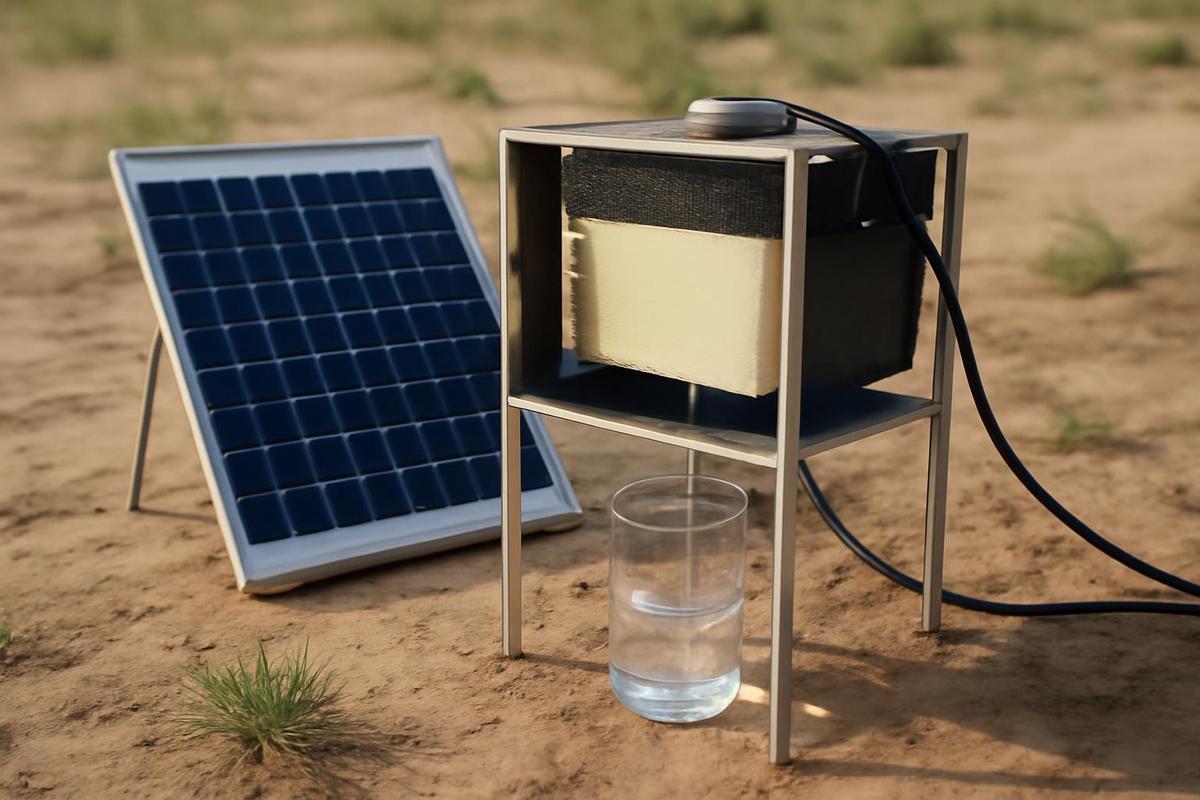 Tecnología del MIT para extraer agua del aire