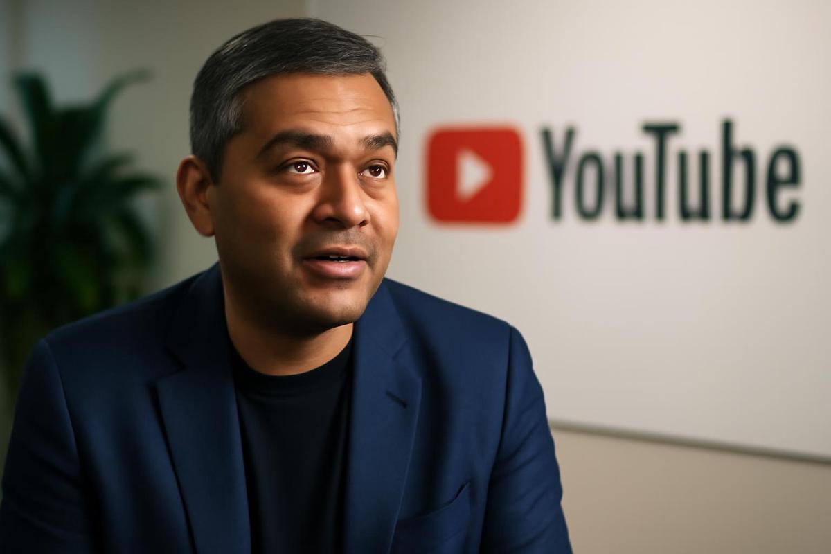 Neal Mohan, CEO de YouTube