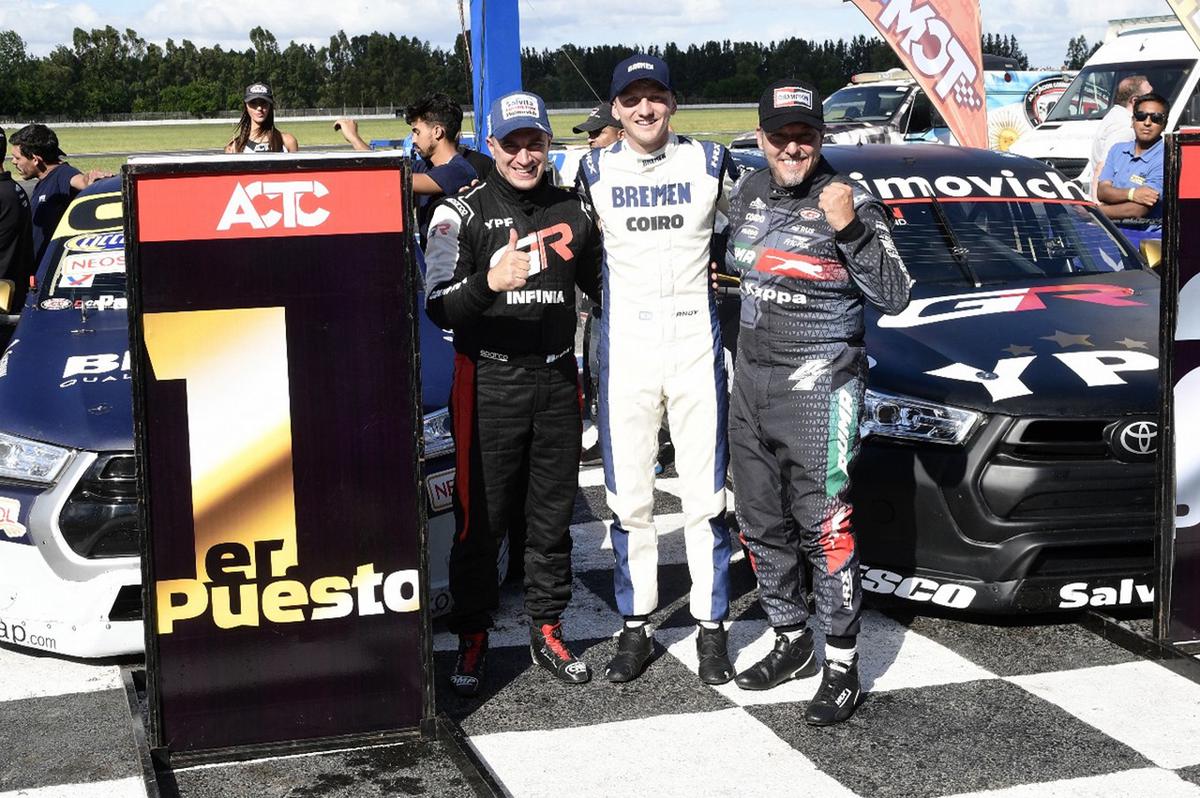 FOTO: Jakos, Werner y Mazzacane arriba en la última clasificación del año