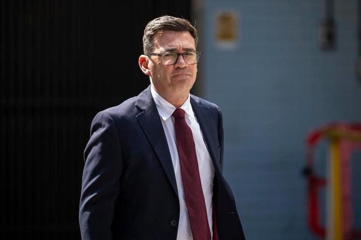 El primer ministro británico, Andy Burnham.