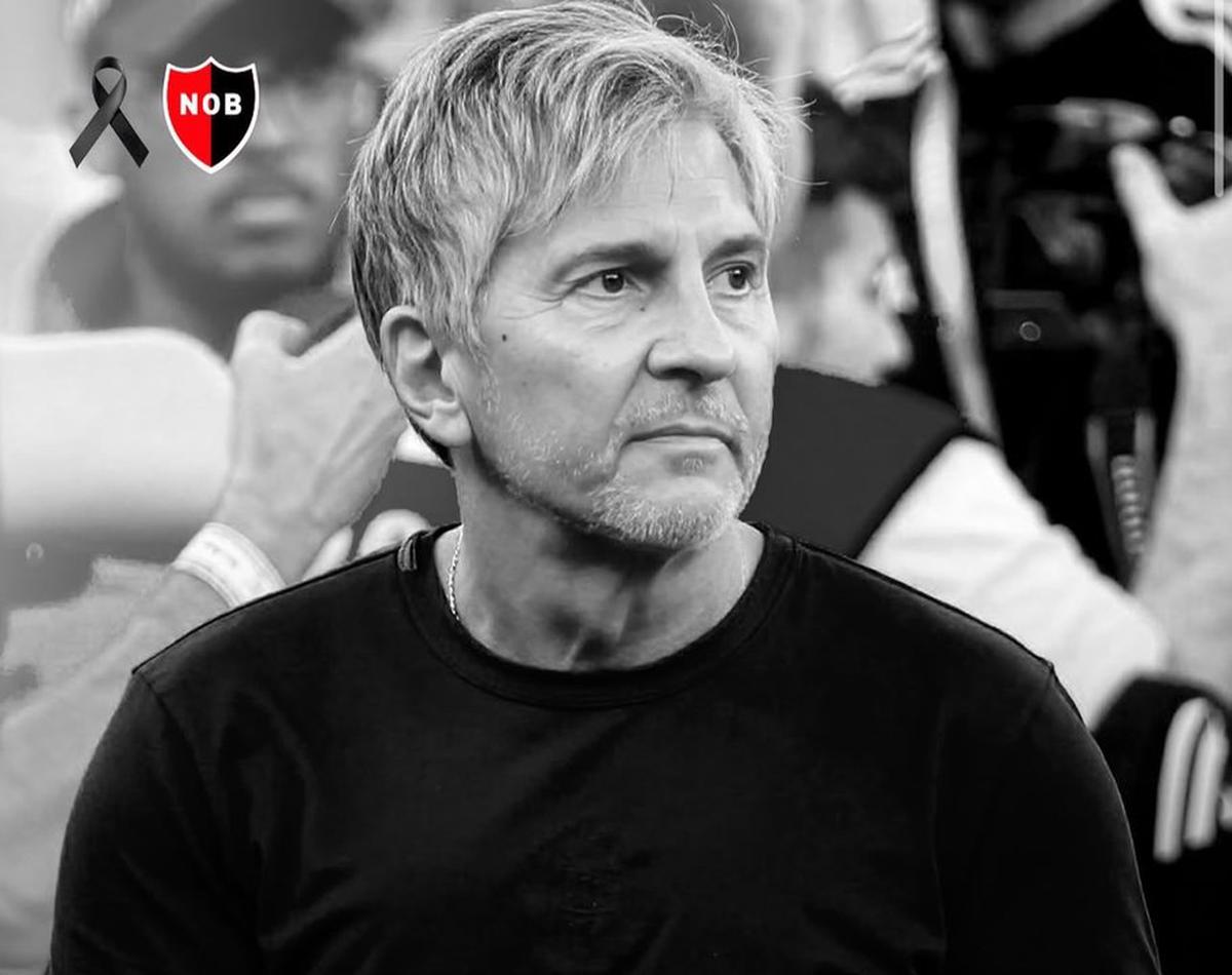La imagen que compartió Newell's para recordar a Jorge Messi.
