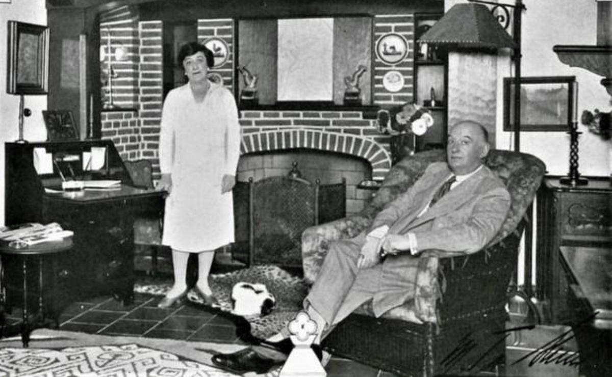 Regina Pacini y Marcelo Torcuato de Alvear.