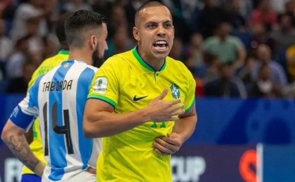 FOTO: Brasil le ganó a la Argentina y es campéon mundial