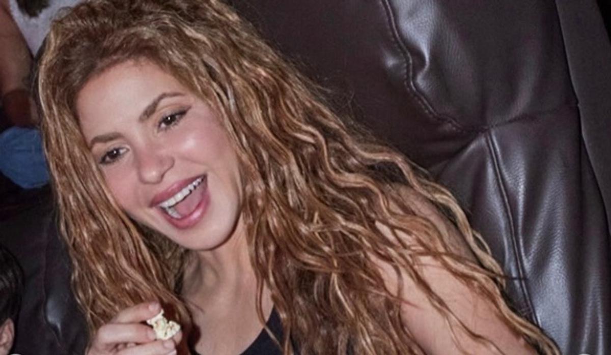 Shakira se divirtió en una salida al cine. Foto: Agencia NA-Disney