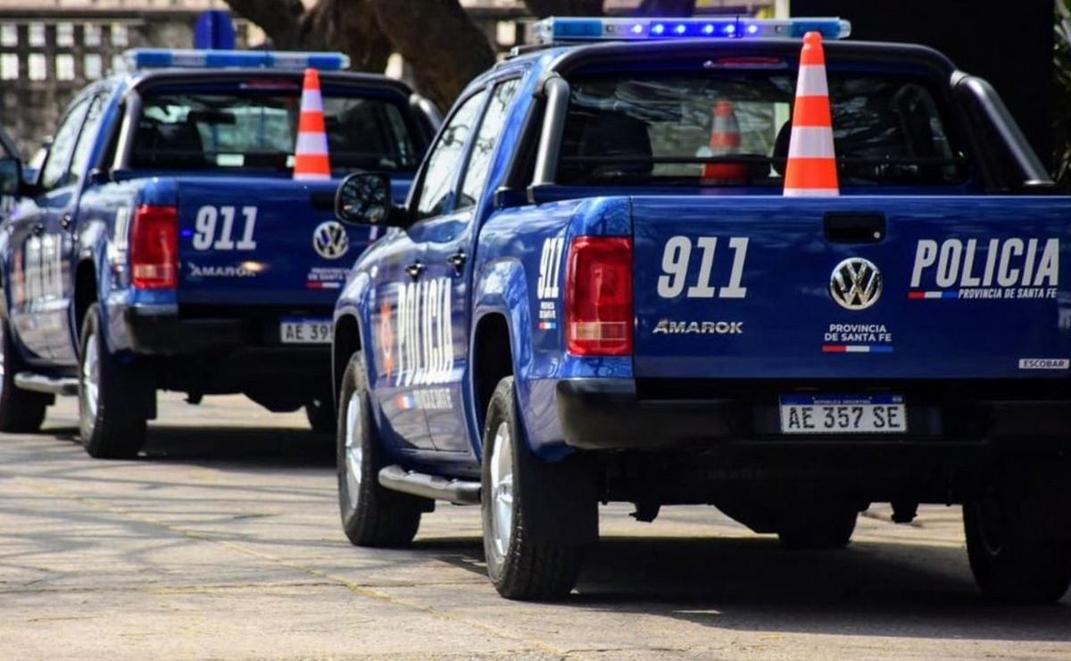 La Policía de Santa Fe.