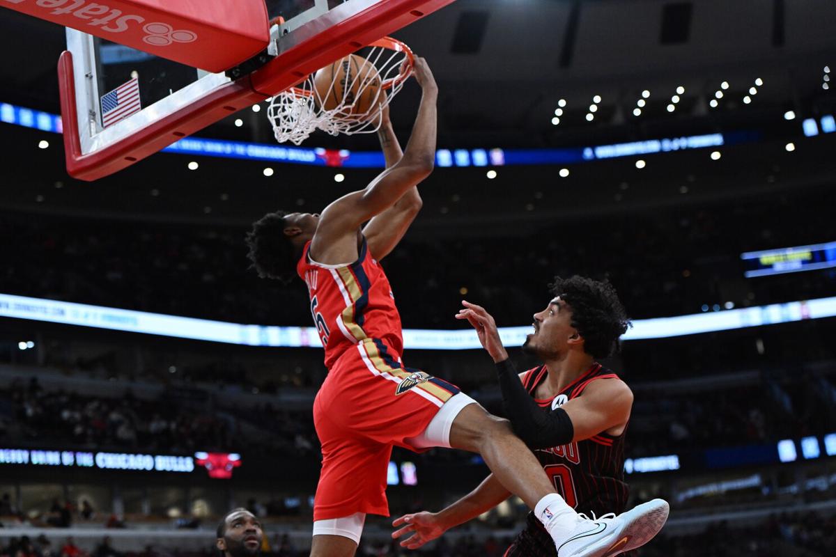 Murphy y Fears lideran a Pelicans en victoria 114-104 sobre los Bulls, segunda consecutiva