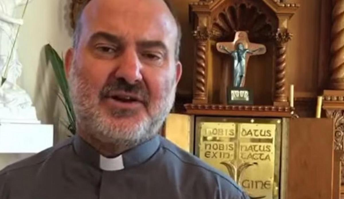 El cura Patricio Cruz Viale fue condenado a tres años de prisión. (archivo).